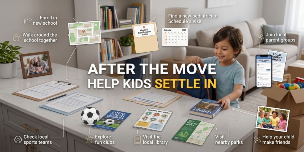 checklist for moving