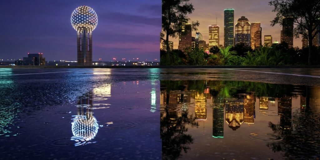 moving from dallas to houston