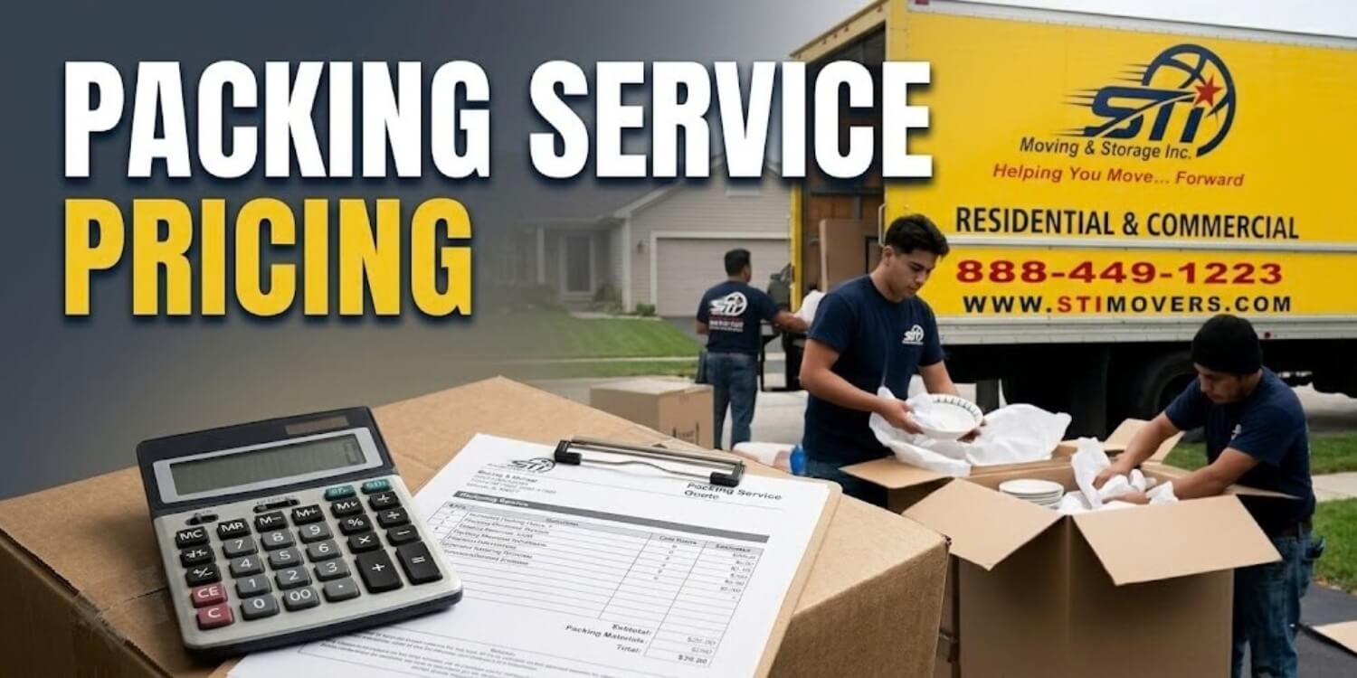 how much do packing services cost