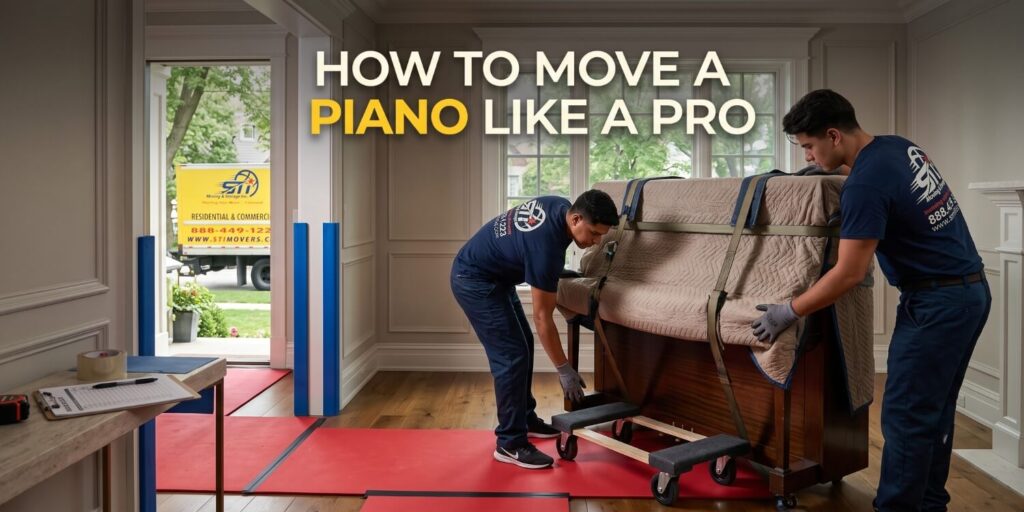 how to move a piano