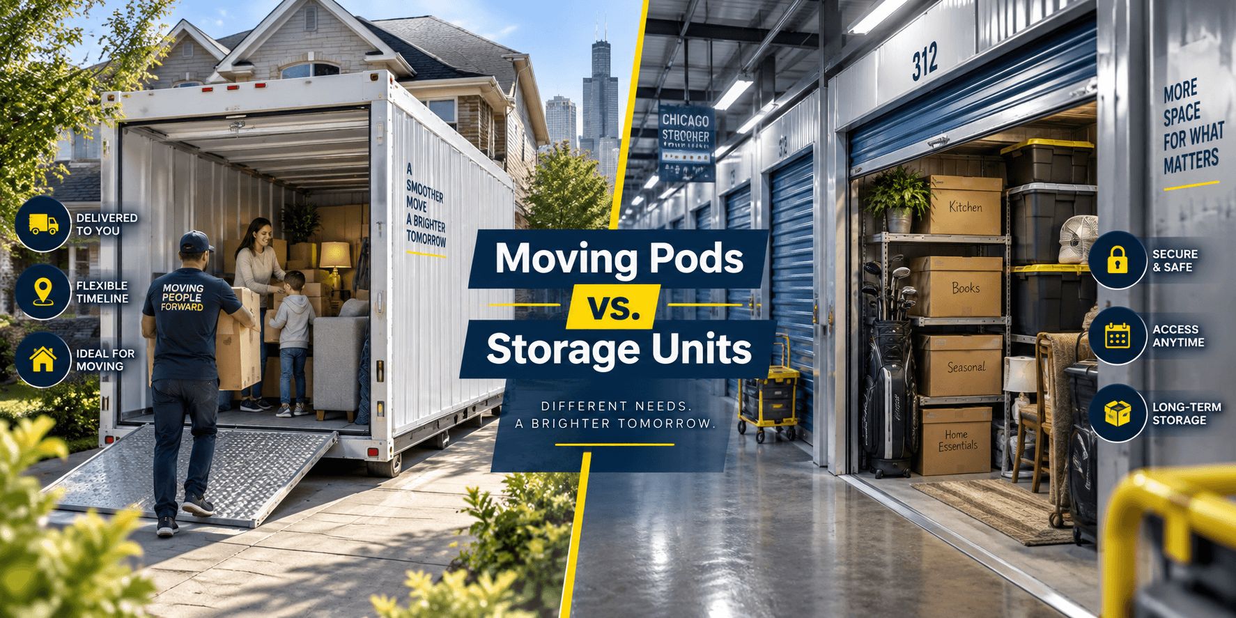 pods vs storage unit